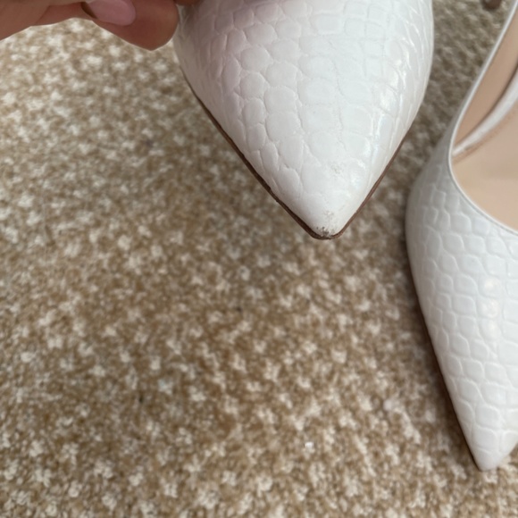 White Prada Heels - Picture 6 of 7